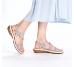 Sandales  Rieker 659C7-94 OCCLI  Multicolore