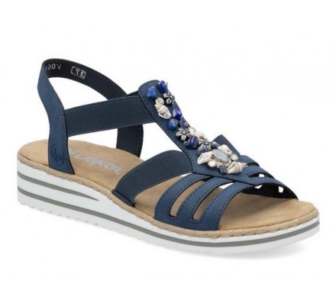Rieker QUINQ V0649-14 Bleu