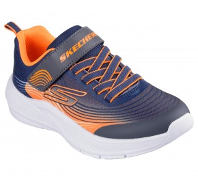 Baskets garçons SKECHERS Skechers MICROSPEC 403926 Orange / Bleu