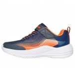 Baskets SKECHERS Skechers MICROSPEC 403926 Orange / Bleu