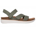 Sandales SKECHERS Skechers LIFTED COMFORT 163252 Kaki