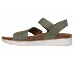 Sandales SKECHERS Skechers LIFTED COMFORT 163252 Kaki