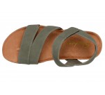 Sandales SKECHERS Skechers LIFTED COMFORT 163252 Kaki