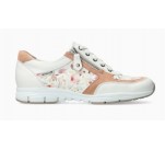 Baskets Mephisto YLONA Softy Blanc Fleurs