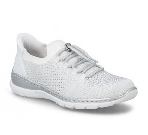 Baskets femme Rieker QUOI L3261-90 Blanc
