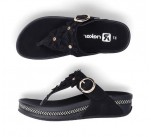 Tongs  Rieker V1466-00 QANG Noir 