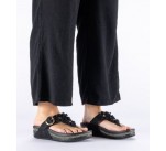 Tongs  Rieker V1466-00 QANG Noir 