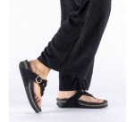 Tongs  Rieker V1466-00 QANG Noir 