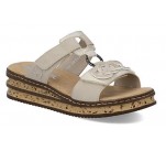Mules  Rieker 62936-60 QUINTE Beige 