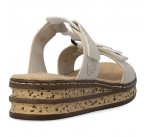 Mules  Rieker 62936-60 QUINTE Beige 