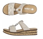 Mules  Rieker 62936-60 QUINTE Beige 