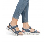 Sandales  Rieker 64066-14 ONAB Bleu 