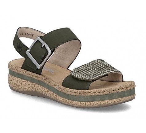 Rieker V0951-54 QUATRE Green 