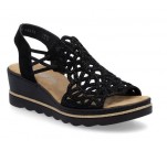 Sandales  Rieker 67465-00 OMIC Noir 