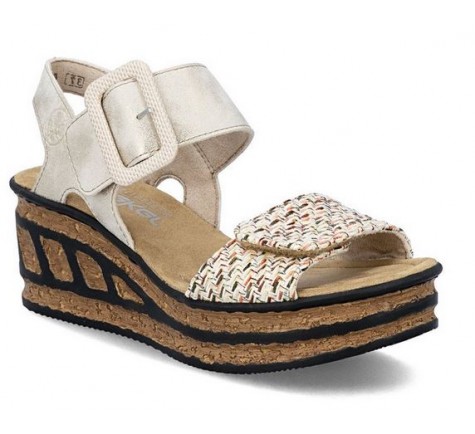 Rieker 68172-60 QLAC Beige 
