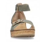 Sandales  Rieker 63780-52 QOIC Green