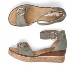 Sandales  Rieker 63780-52 QOIC Green