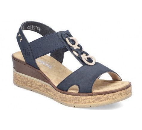 Rieker 63798-14 QOL Bleu marine