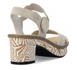 Sandales  Rieker 63876-62 JY Beige