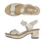 Sandales  Rieker 63876-62 JY Beige
