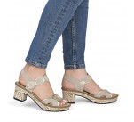 Sandales  Rieker 63876-62 JY Beige