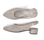 Escarpins  Rieker QAVE 47078-90 Métallic