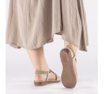 Sandales  Rieker QUICH V7568-52 Amande