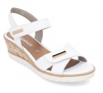 Sandales  Remonte ULEDER R6266-80 Blanc 