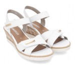 Sandales  Remonte ULEDER R6266-80 Blanc 