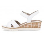 Sandales  Remonte ULEDER R6266-80 Blanc 