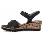 Sandales  Remonte ULEDER R6266-00 Noir 