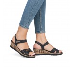 Sandales  Remonte ULEDER R6266-00 Noir 