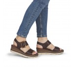 Sandales Confort  Remonte UVEL D2L53-25 Marron 