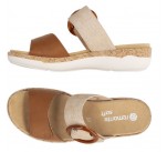 Mules  Remonte SOLEIL R6858-90 Métal / Cognac