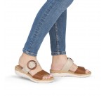 Mules  Remonte SOLEIL R6858-90 Métal / Cognac