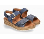 Sandales Mephisto RORY Bleu Marine