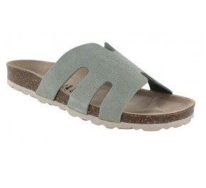 Mules femme La Maison de l'Espadrille 3496 - HERM Pistache 