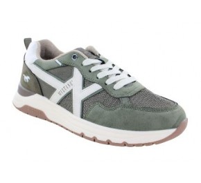 Baskets homme Mustang HOTI 291005 Kaki 