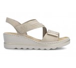Sandales  Rieker QOV 67410-62 Beige