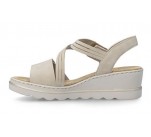 Sandales  Rieker QOV 67410-62 Beige