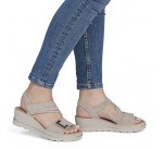 Sandales  Rieker QOV 67410-62 Beige
