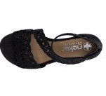 Sandales  Rieker QOUR 64657-00 Noir 