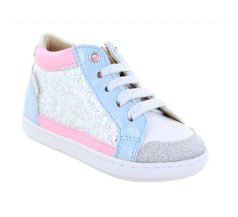 Shoo Pom BOUBA CONNECT White silver 
