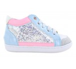 Bottines  Shoo Pom BOUBA CONNECT White silver 
