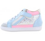 Bottines  Shoo Pom BOUBA CONNECT White silver 