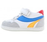 Bottines  Shoo Pom BOUBA ZIVA Off White Blue 