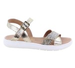 Sandales  Bellamy CUVAC Or Zèbre 385004