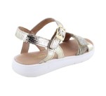 Sandales  Bellamy CUVAC Or Zèbre 385004