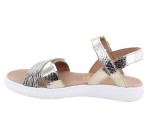 Sandales  Bellamy CUVAC Or Zèbre 385004