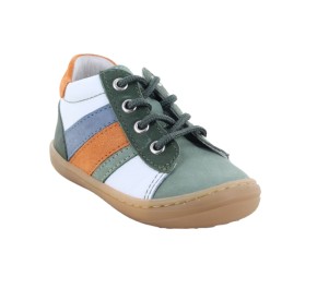 Bottines garçon Bellamy BENOI Vert Orange Bleu 062002